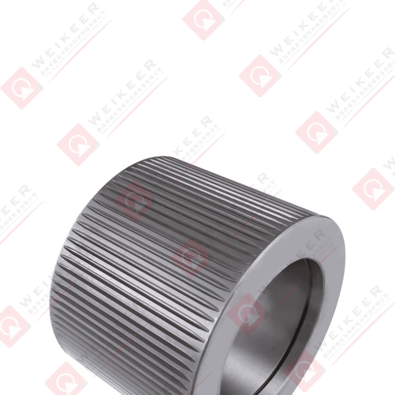 Corrugated Close End Alloy steel Pellet Roller