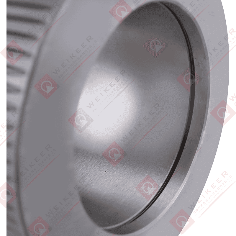 Corrugated Close End Alloy steel Pellet Roller