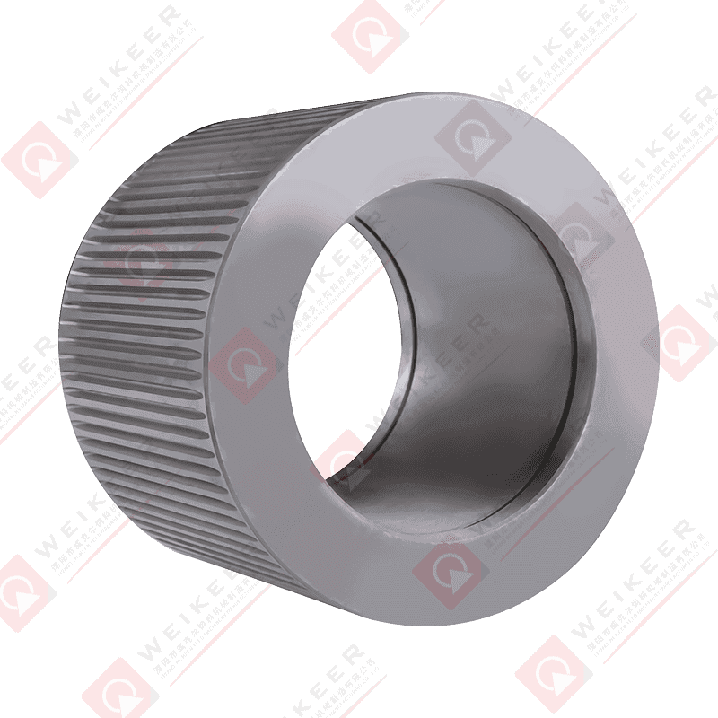Corrugated Close End Alloy steel Pellet Roller