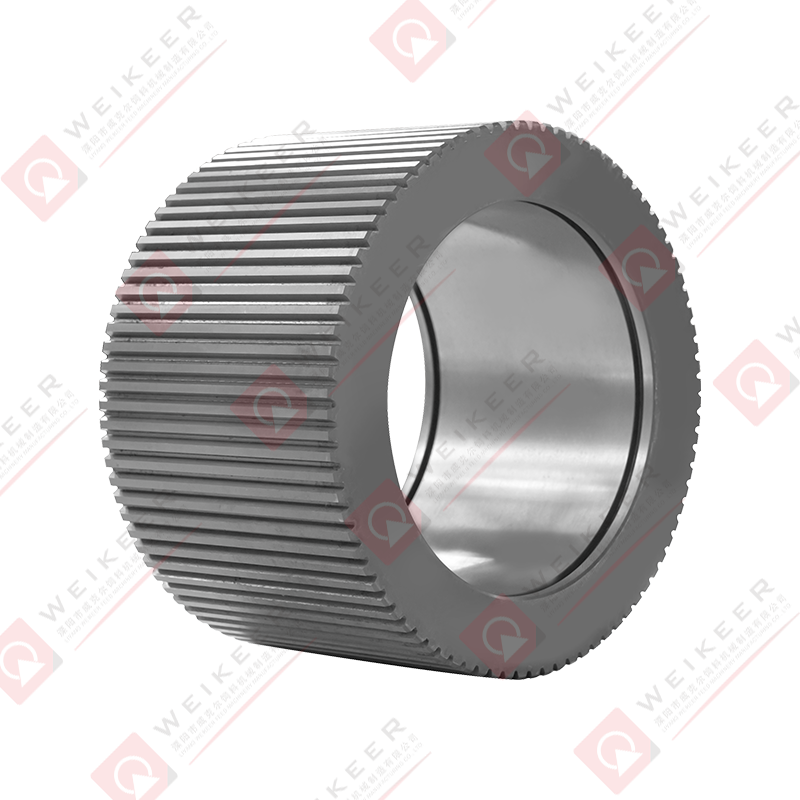 Corrugated Open End Spring Steel Pellet Roller