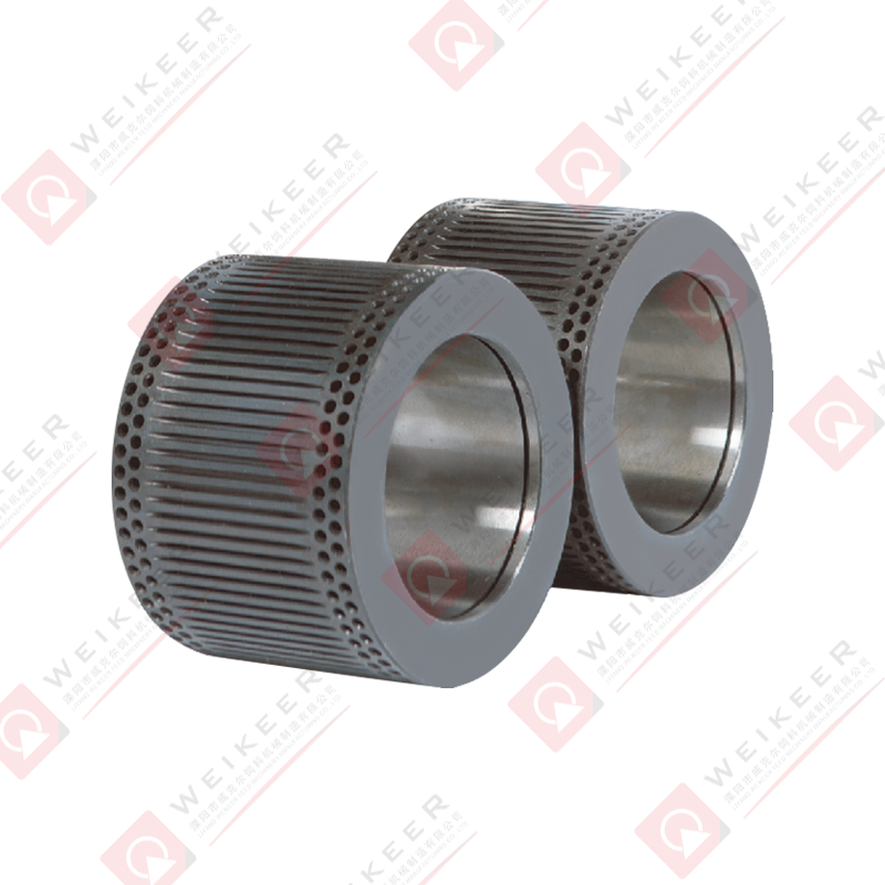 Closed Corrugation And Dimpled GCr15 Pellet Roller